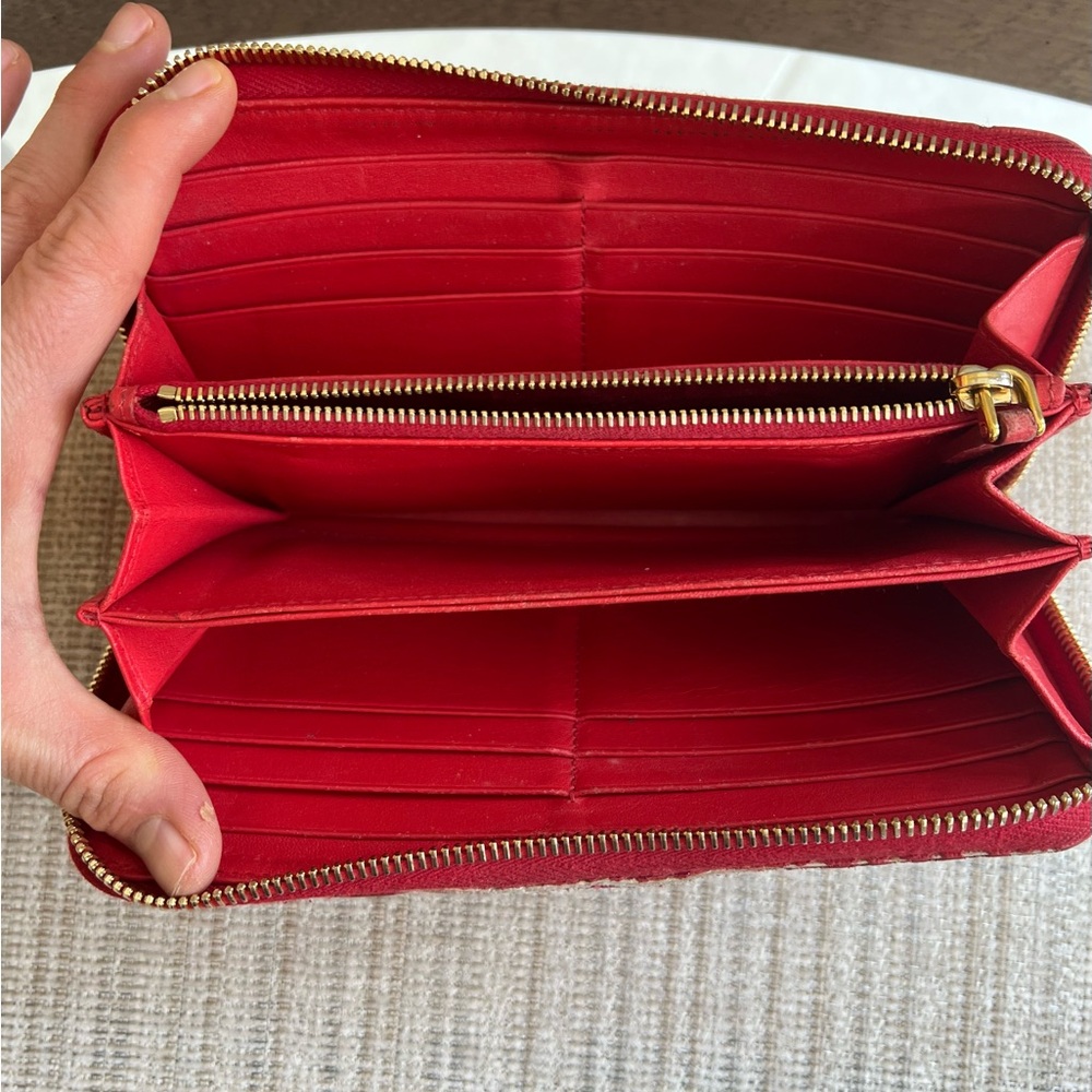 🔴Authentic PRADA Red Wallet🔴 - Picture 6 of 13